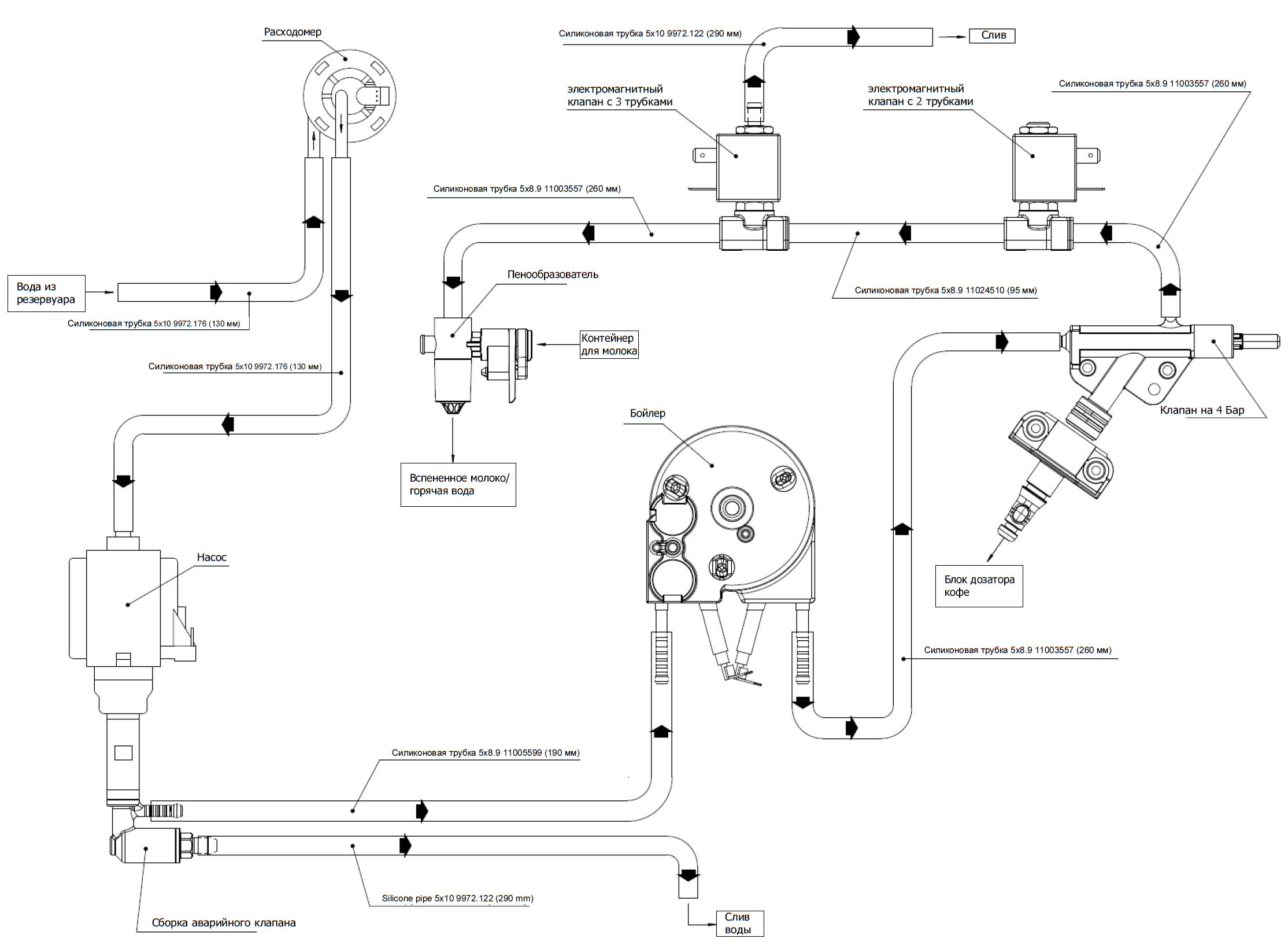 Принципиальные схемы кофемашины. Saeco Aulika Гидросистема схема. Саеко 400 схема подключения шлангов. Saeco Aulika схема гидро. Гидравлическая схема подключения Panasonic Aquarea.